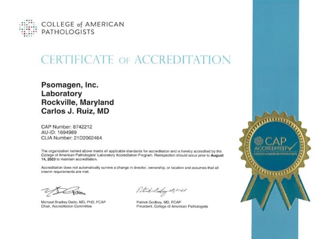 CAP Accreditation_August 14, 2023 CAP Accreditation_August 14, 2023
