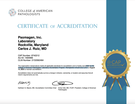 CAP Certificate 8 2025 CAP Certificate 8 2025