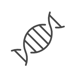 Icon of DNA strand.