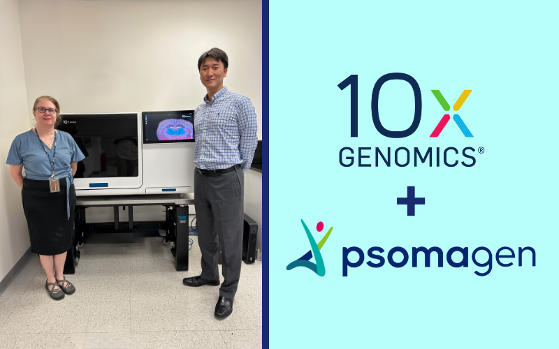 Psomagen Adds Spatial Biology with 10x Genomics Xenium Platform