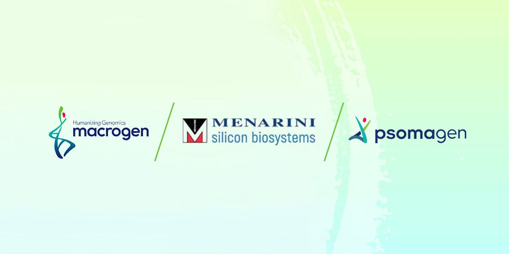 Macrogen and Silicon Biosystems Menarini to Co-Develop CLIA-Certified Genomic Cancer Assays