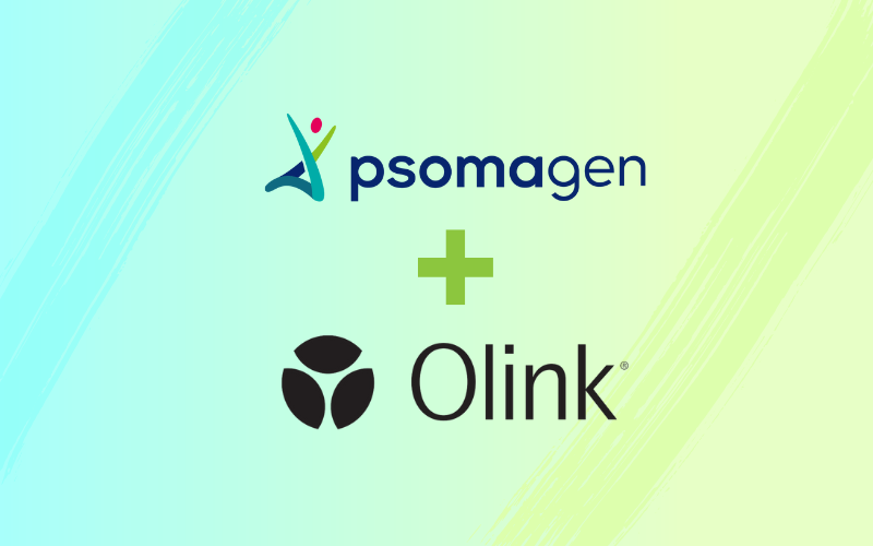 olink and psomagen logos