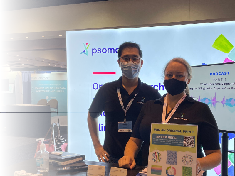 Psomagen Trade Show Booth