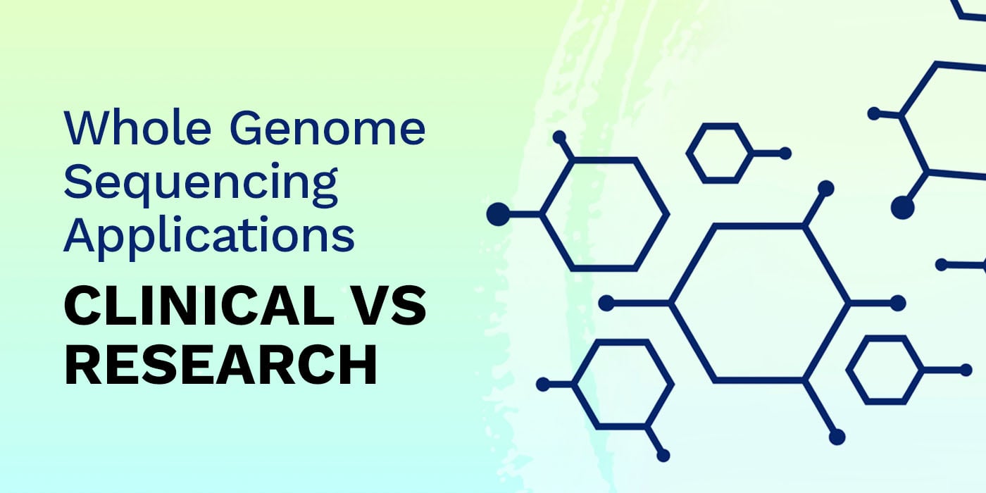 Clinical vs Research Applications for Whole Genome Sequencing